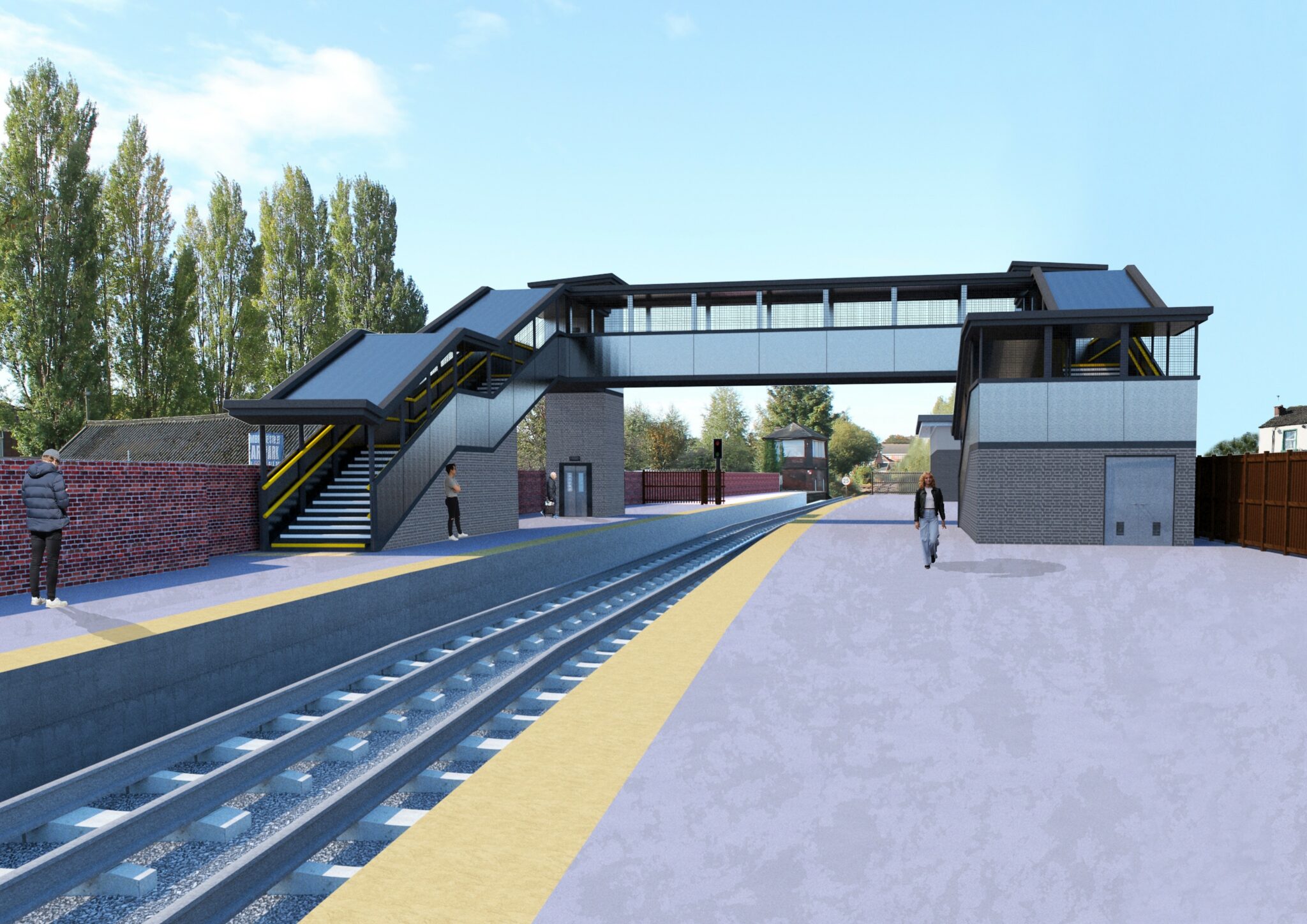 Castleford Station Transpennine Route Upgrade