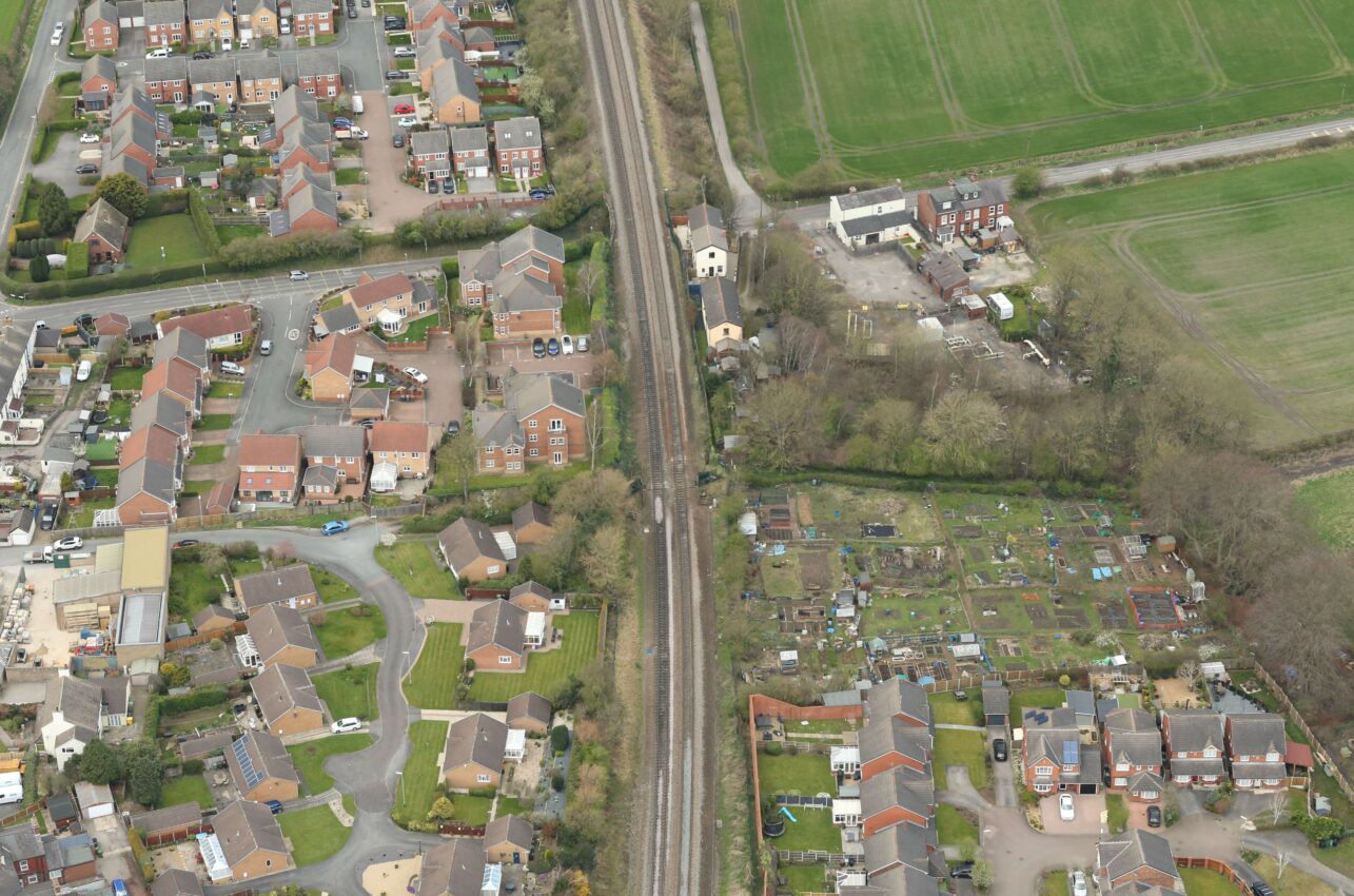 Garforth Moor and Highroyds Wood Level Crossings Transpennine Route
