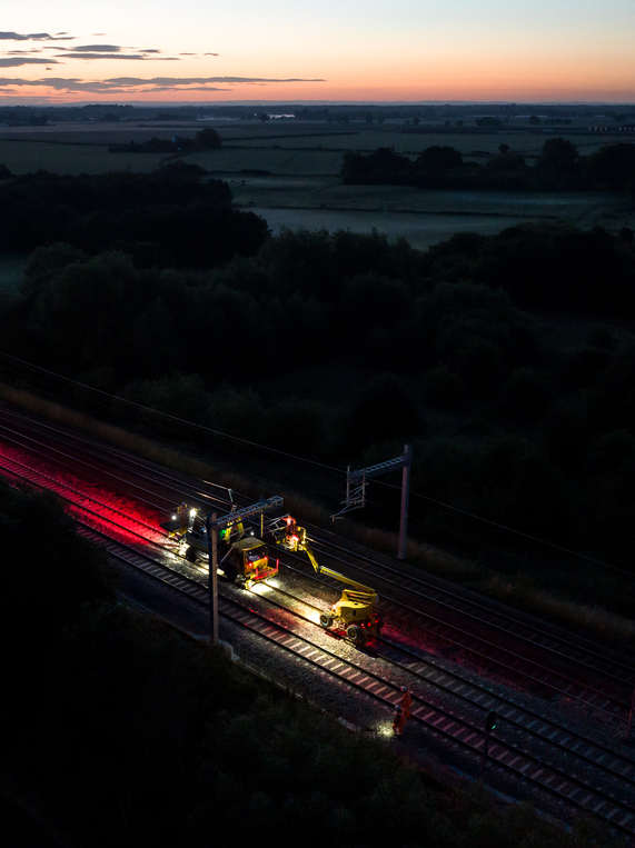 Colton to Church Fenton electrification