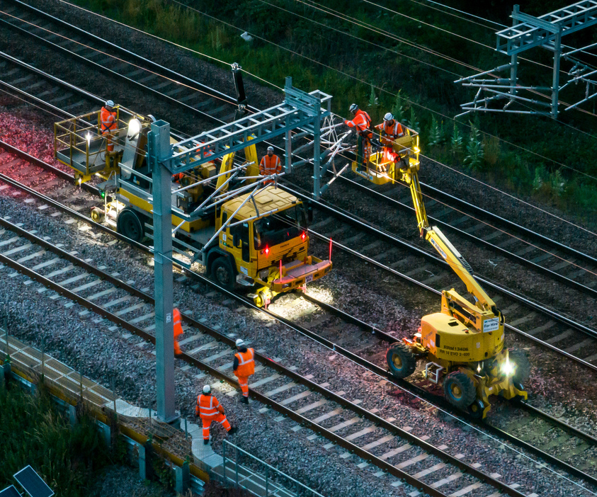 Colton to Church Fenton electrification