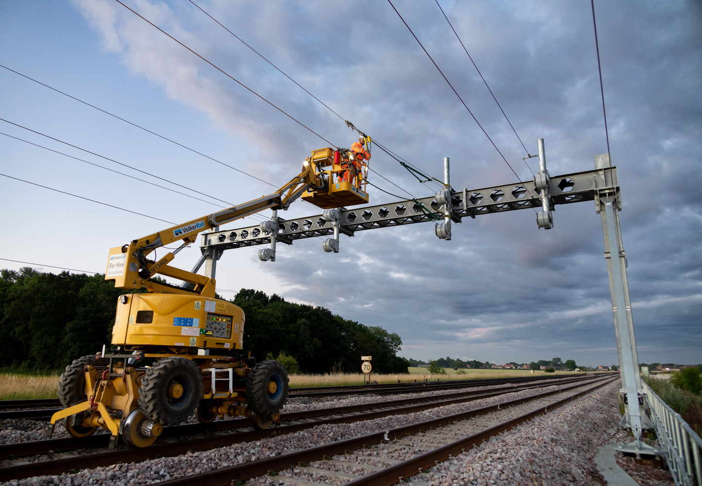 Colton to Church Fenton electrification